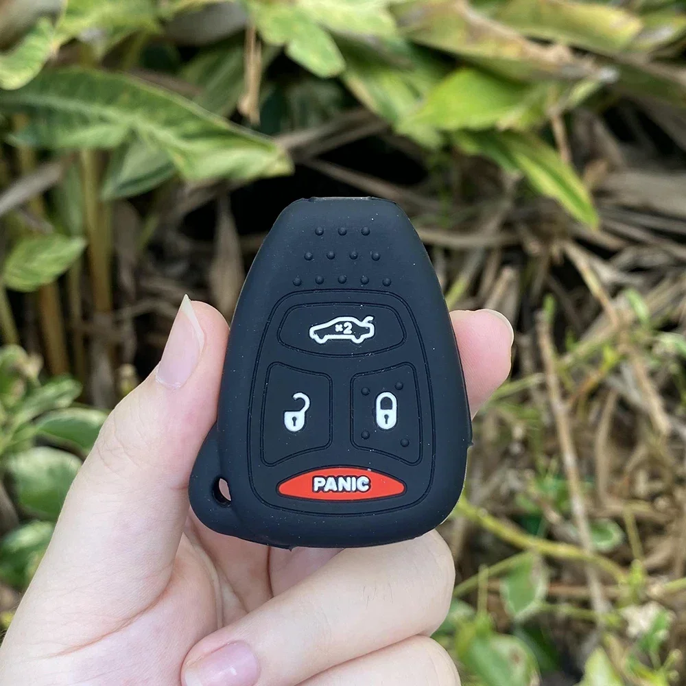 

Силиконовый чехол для ключа Dodge Jeep Commander Grand Cherokee Wrangler Chrysler Aspen 300 Pacifica Sebring Aspen Magnum