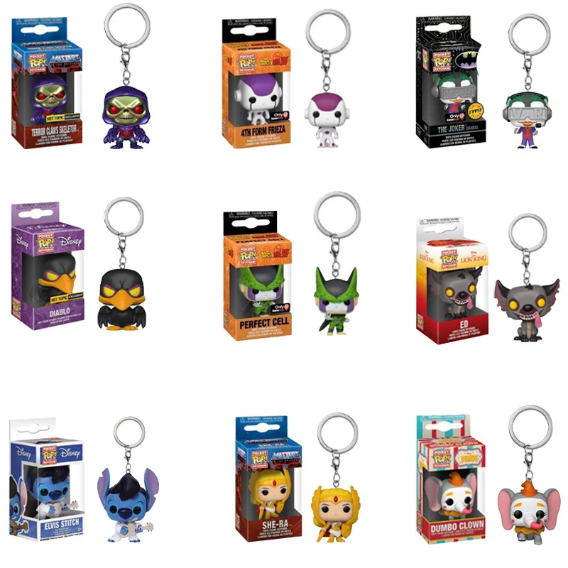 Брелок Funko POP Larry La кулон Дамбо Ворона Вселенная мастер идеальная клетка брелок