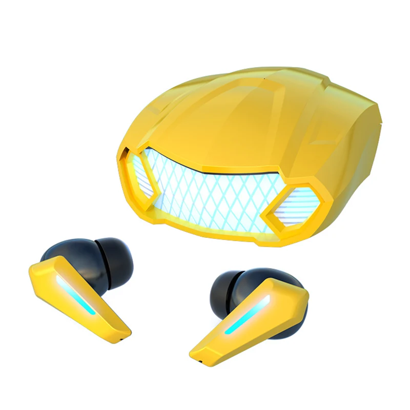 

TWS Gaming Headphones Bluetooth Earphone Wireless Earbuds Stereo With Microphone Led Lights Fone Gamer for Mobile Phone PC