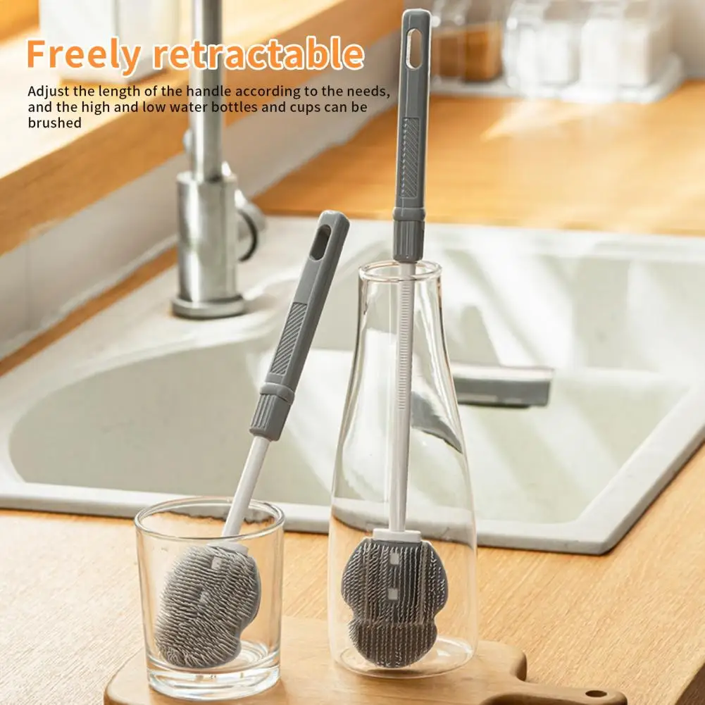 

Durable Handheld Fine Bristles Easy to Clean Kitchen Cleaning Tool Glass Cleaner Household Stuff Mug Brush Cup Scrubber