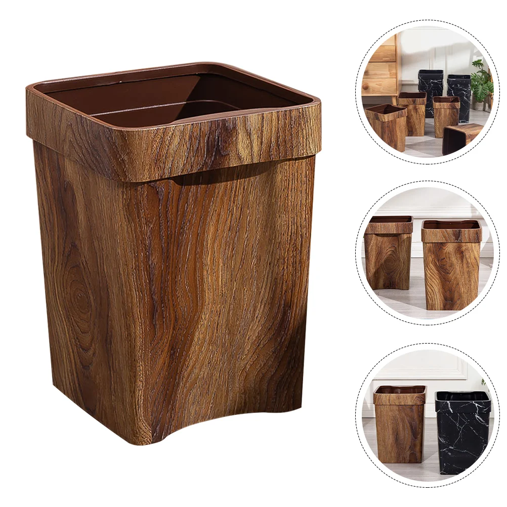 

Bin Trash Garbage Can Cans Rubbish Waste Bucket Kitchen Tonneheavy Duty