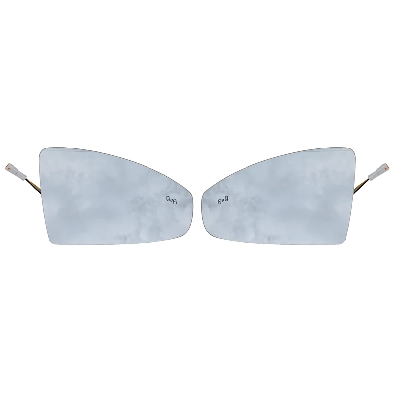 

Car Front Left Right Heated Blind Spot Warning Side Door Wing Rear View Mirror Lens Glass for Jetta Passat Bora Lavida