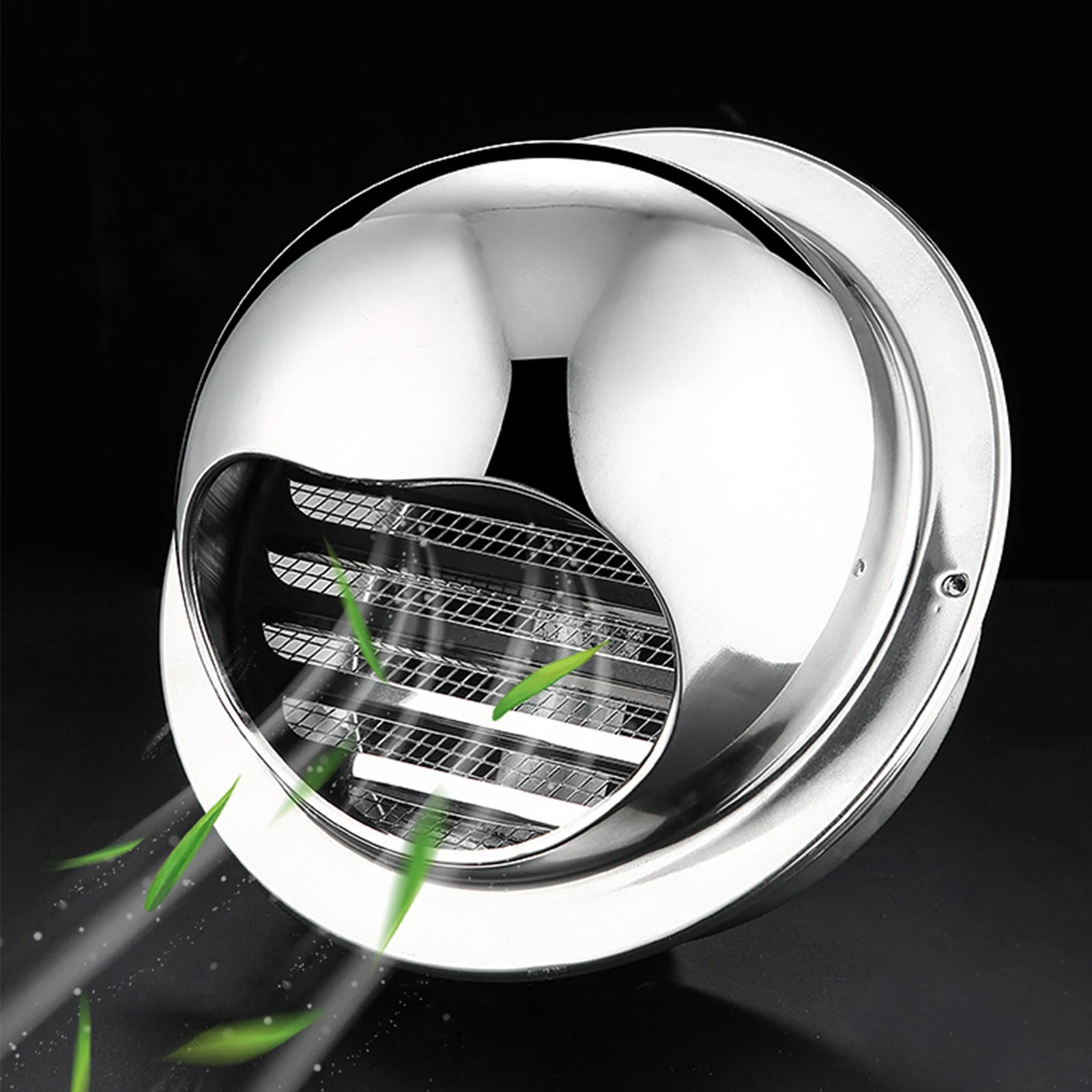 Настенная деталь из нержавеющей стали тройная Обложка выходное отверстие для