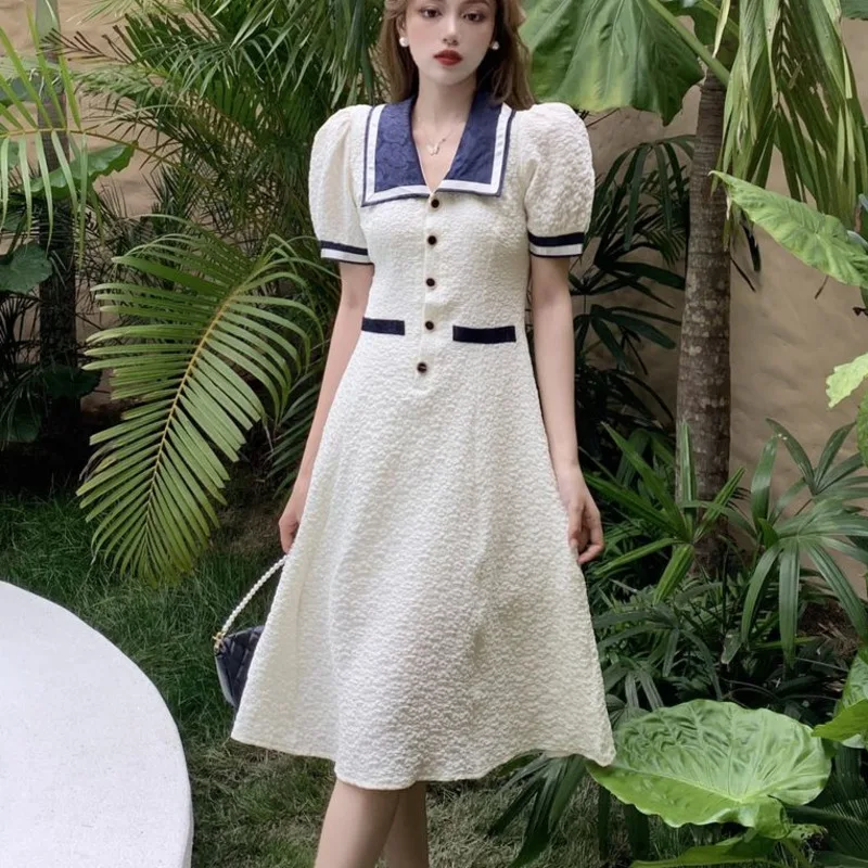 

2022 Summer New Elegant Midi Party Fairy Dress Women Boho Beach Vacation Long Dress Robe Femme Vestidos elegantes para mujer