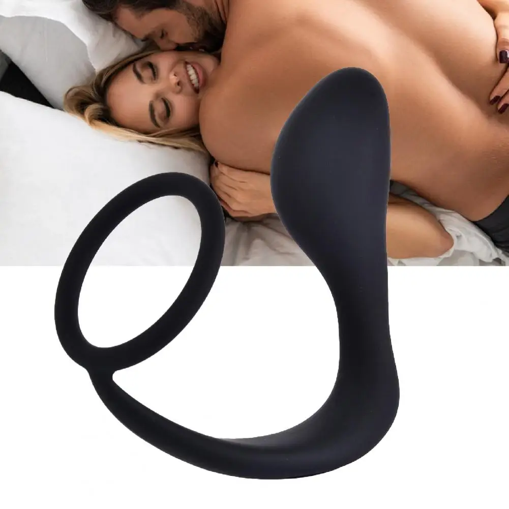 Анальная пробка экологически чистый Анальный вибратор тонкая работа черный