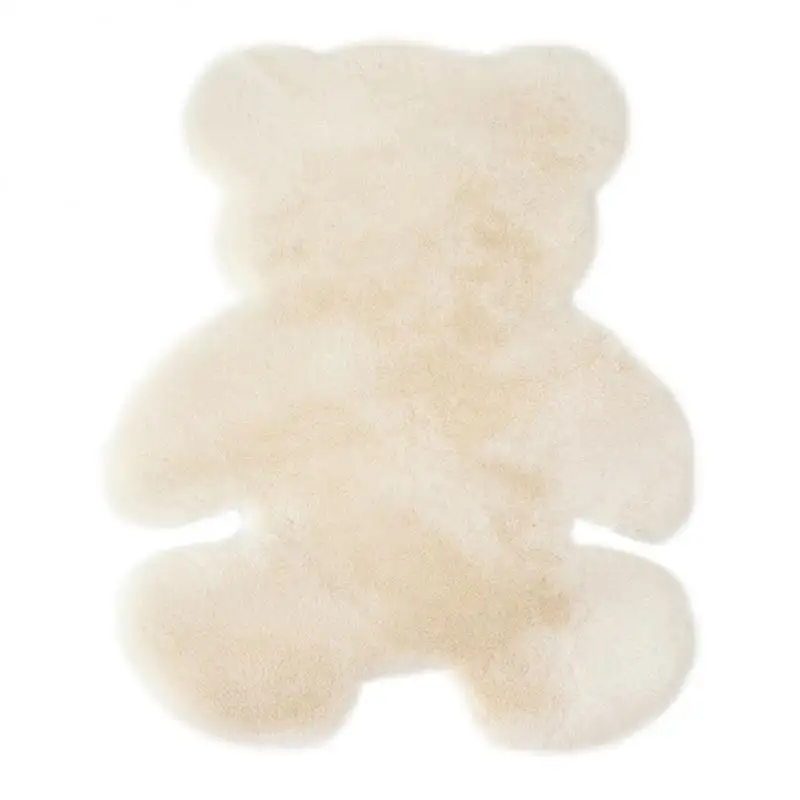 

Cartoon Bear Rug Irregular Cute Animals Carpet For Bedroom Bedside Living Room Non-slip Fashion Home Floor Mat Cartoon Rug