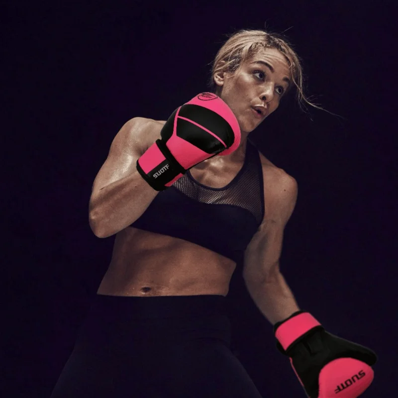 

Thai Fighting Boxing fight gloves tiger man muay thai boxing gloves box paws for mma sanda kickboxing gloves Suotf mma