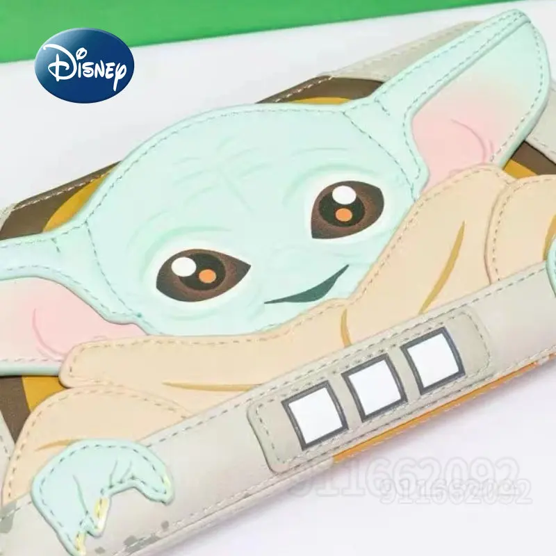 Disney New Women's Wallet Cartoon Fashion Long Women's Zero Wallet Luxury Brand Multi Card Slot Large Capacity 3D Wallet