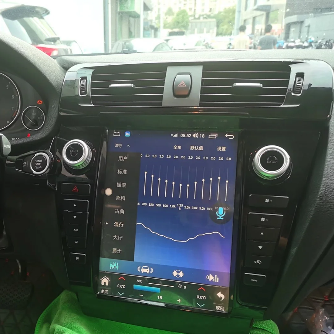 12 1-дюймовый экран для BMW X3 2014-2016 автомобильный радиоприемник стерео Carplay авто