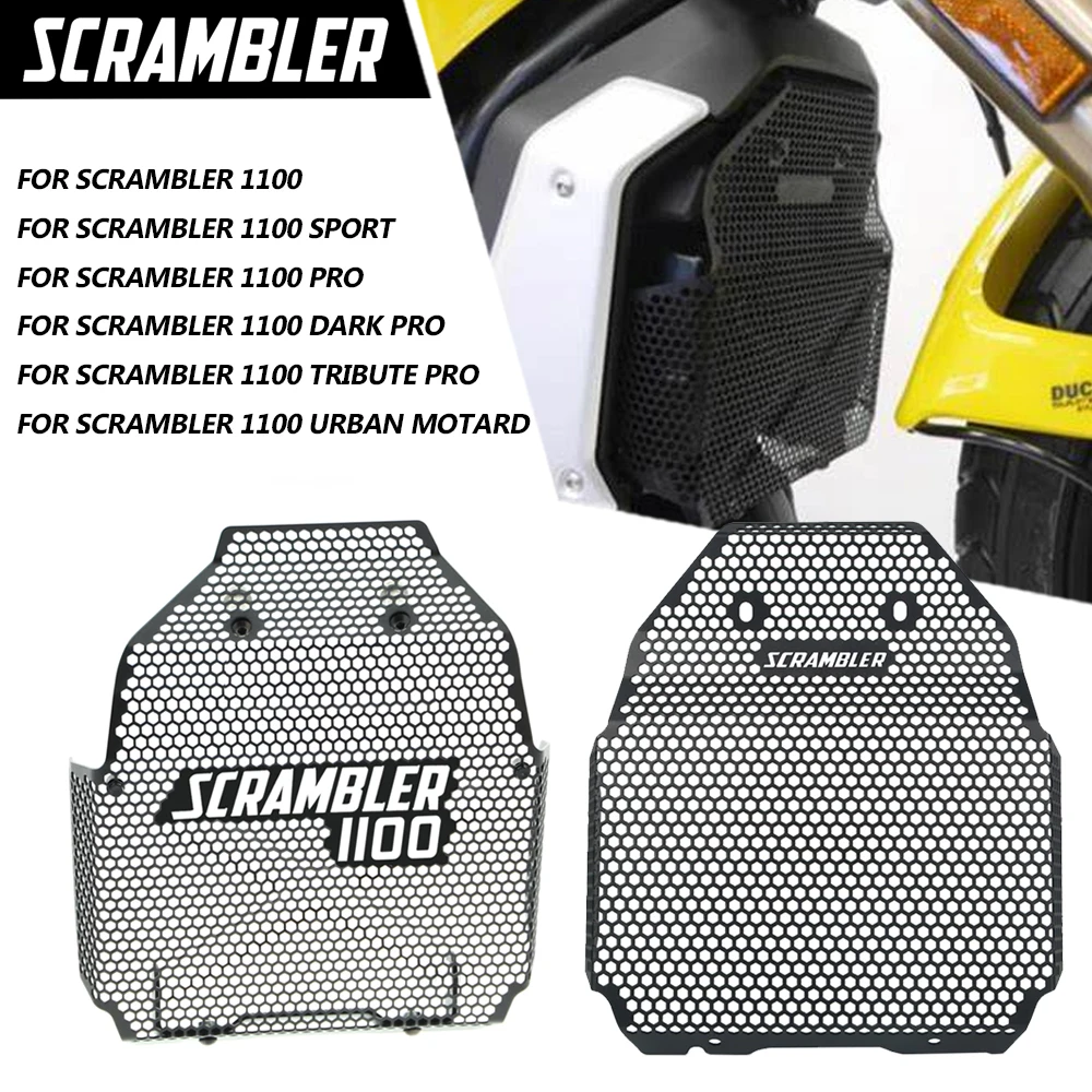 

For Ducati Scrambler 1100 / SPORT / Pro / Dark Pro / Tribute Pro / Urban Motard Motorcycle Radiator Grille Guard Protector Cover