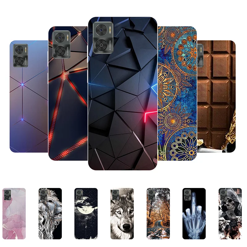 

For Moto E22 E22i 4G Case Silicone Back Cover Phone Case for Motorola Moto E22 E22i 4G Soft Case for E 22 E 22i 4G Funda Cartoon