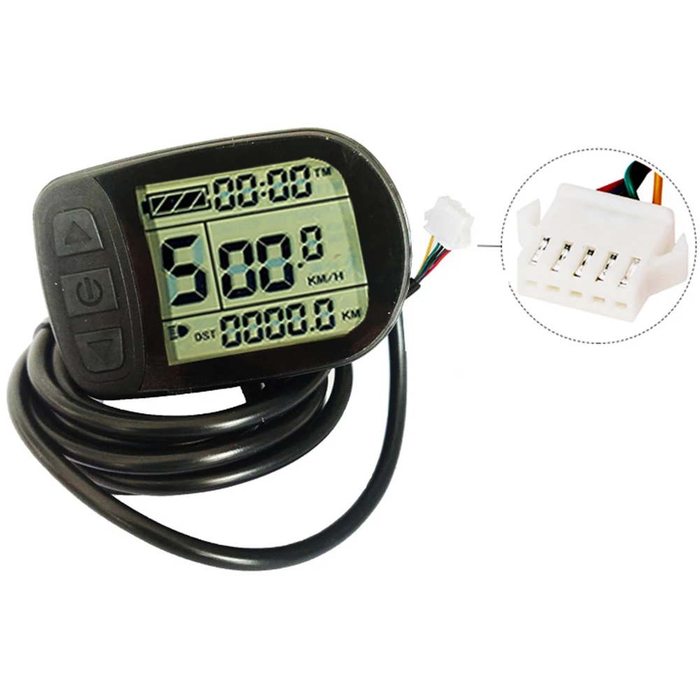 

Контроллер для электровелосипеда KT 36 В/48 в 350 Вт 17A LCD5 дисплей Запчасти для улицы аксессуары для езды на больших пальцах дроссельной заслонки