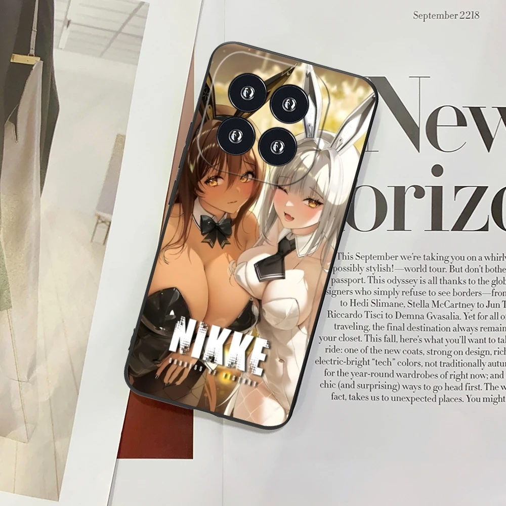 Чехол для мобильного телефона с изображением богини NIKKE Noir Xiaomi 14 13 12 11 10 9 T Ultra Lite Pro