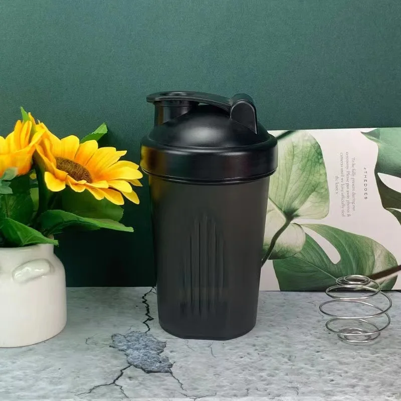 400ML Blender Shaker Bottle Simple Shake Cup Fitness Sports Cup Milkshake Mixing Cup Portable Shake Powder Cup Universal