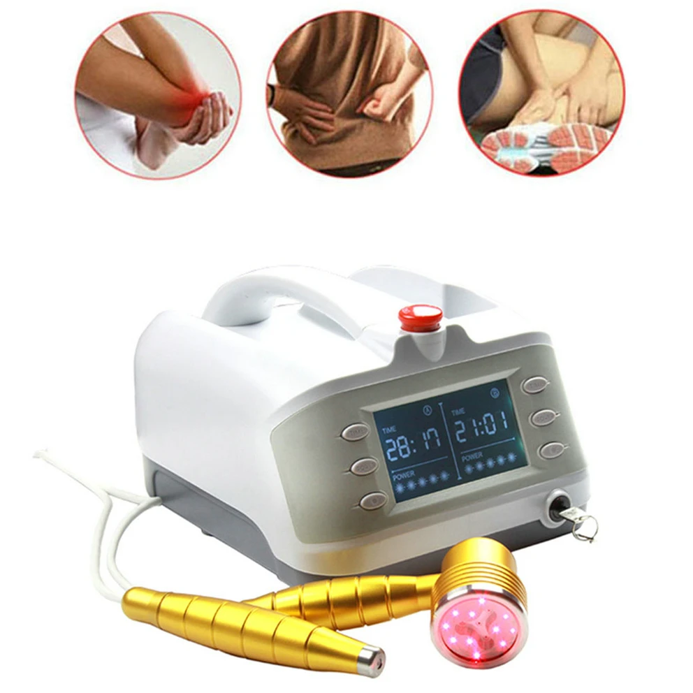 

lllt 2 Probes Cold Laser Therapy 650nm and 808nm Physical Therapy Body Pain Relief Personal Health Rehabilitation Device
