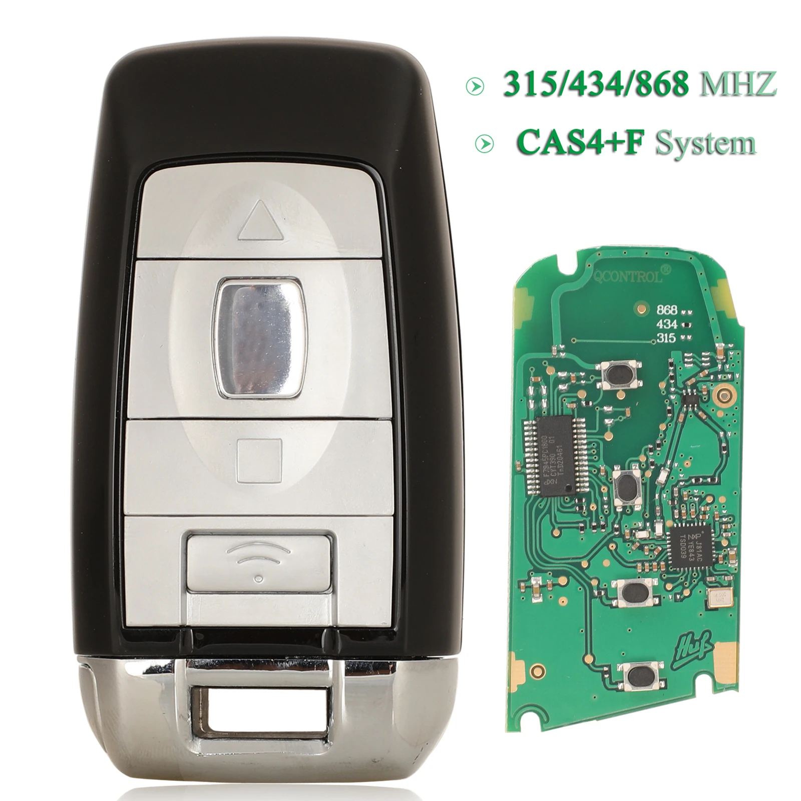 

jingyuqinz CAS4/FEM System 315MHz/434MHz/868MH For Rolls-Royce Cullinan Dawn Ghost Phantom Wraith Remote Car Key PCF7945 Chip