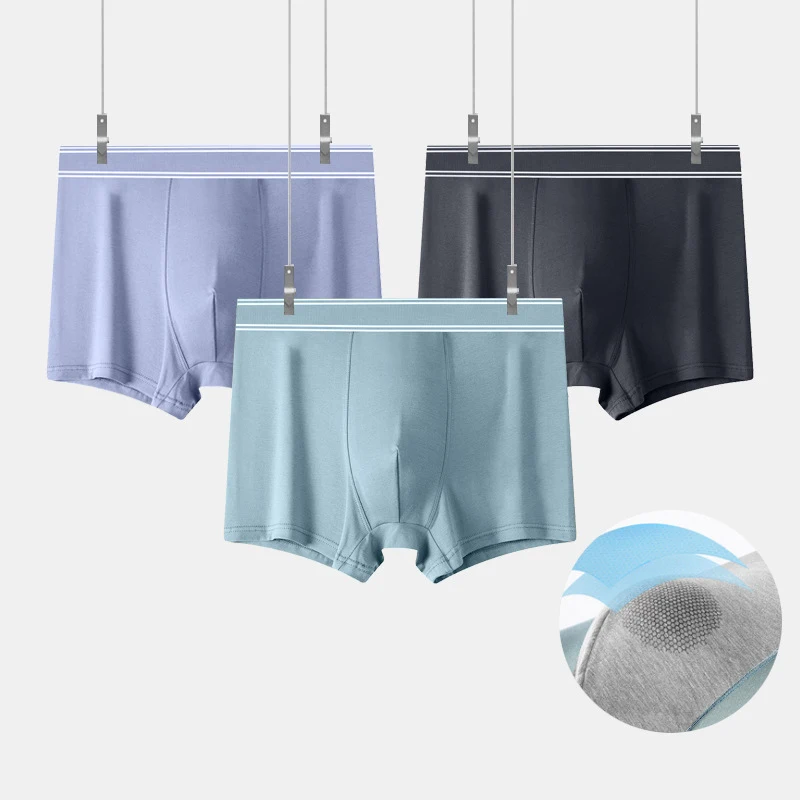 Boxer Men Underpants Modal Mens Boxers Man Breathable Men's Graphene Panties Breathable Sexy Underwear Men Boxershorts L-4XL