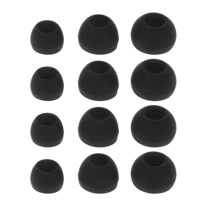 

Earbud Tips Soft Silicone Earbuds Tips for in-Ear Headphones Inner Hole 4.5mm