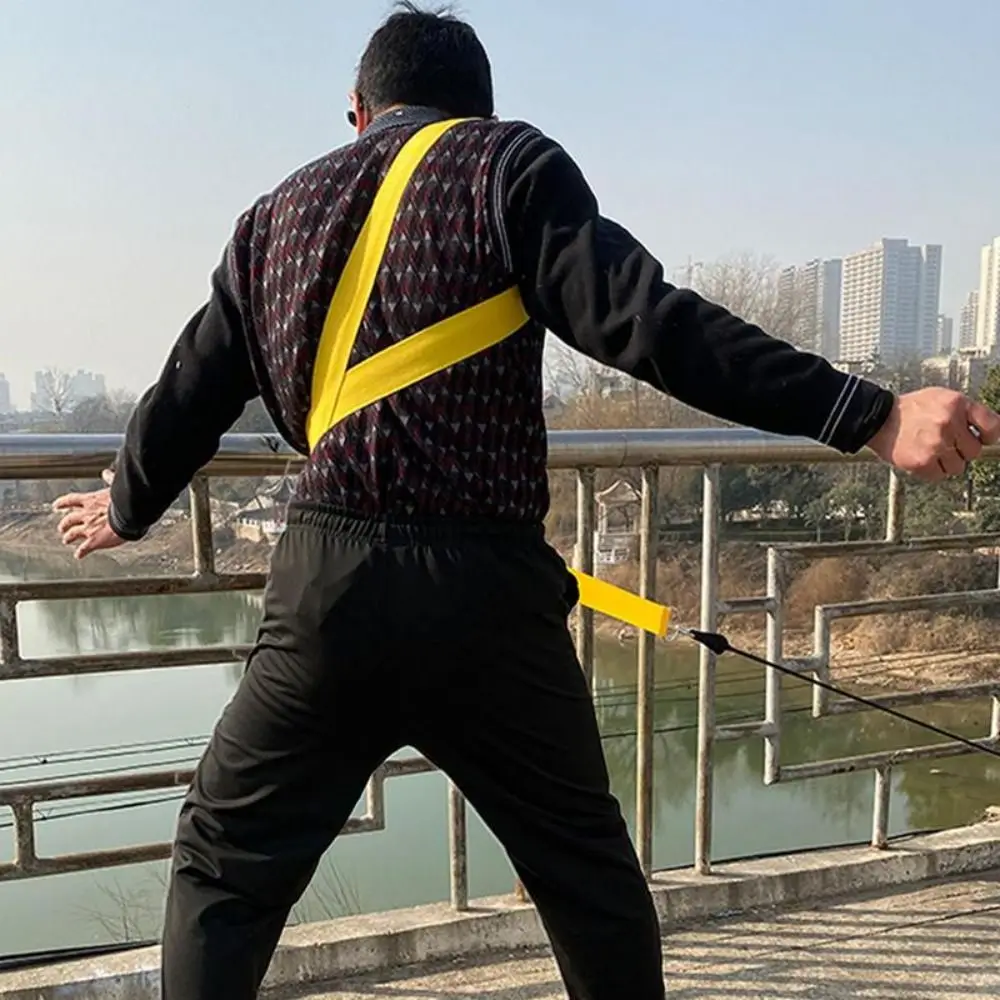 

Нейлоновый ремень для поворота, прочный эластичный пояс для самостоятельного обучения, для тренировок в гольф и на открытом воздухе