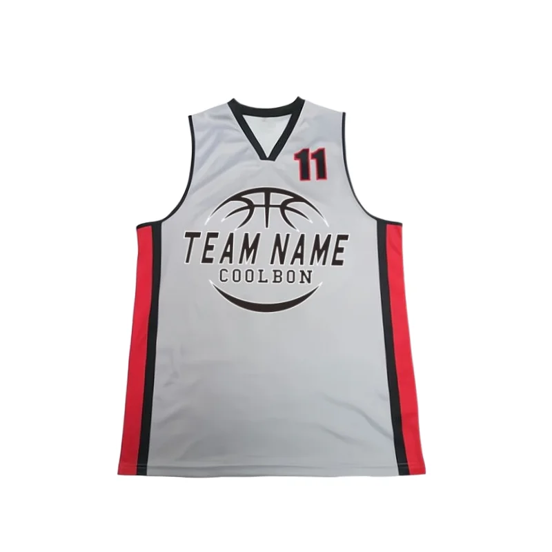 

Customized Basketball Jersey with Personalized Logo and Design