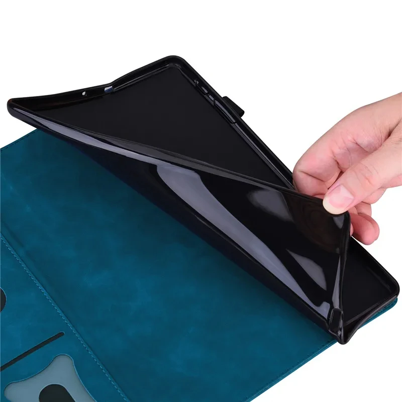Для Samsung Galaxy Tab S7 S8 Ultra S9 FE S10 Plus 11 12,4 14,6-дюймовый чехол для планшета Business Wallet Flip Book Cover с корпусом из ТПУ (art.: 3920ca2028aba) - 3920ca2028aba
