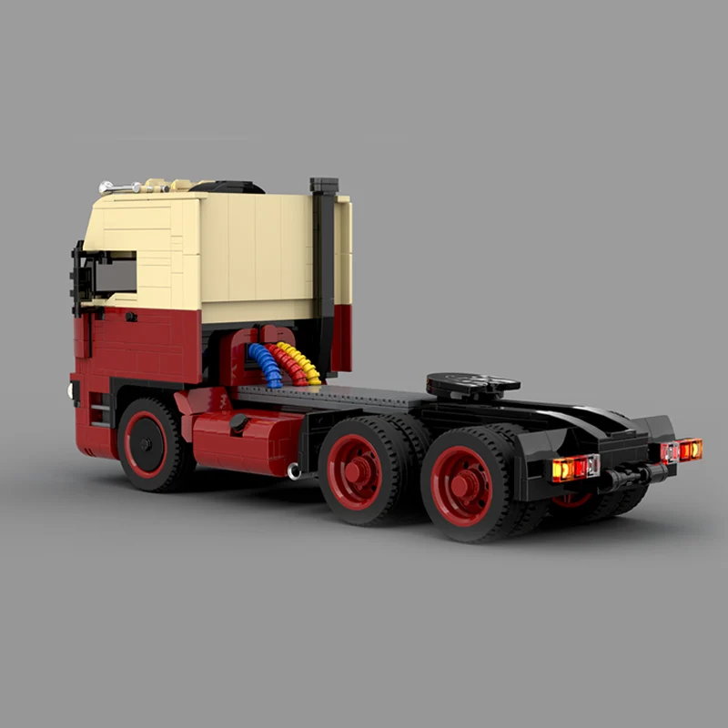 Конструктор City Car Model MOC: Тяжелый грузовик-трактор 3600 ATi, модульная технология, детский праздничный подарок, набор для сборки (art.: 3920da9afecda) - 3920da9afecda