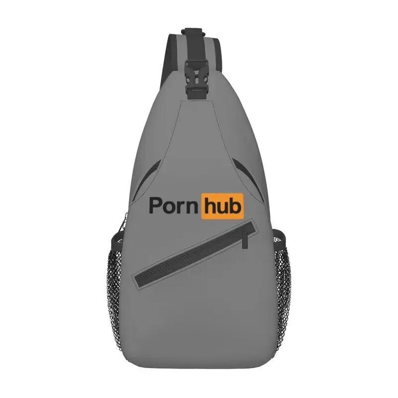 

Pornhubs Sling Chest Crossbody Bag Men Casual Shoulder Backpack for Hiking