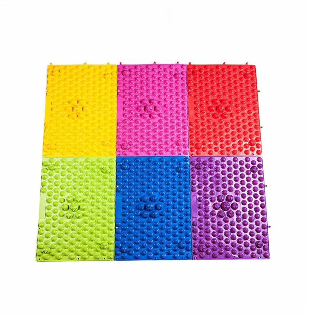 2 шт. массажный коврик для ног рефлекторный пальцев нажимная пластина