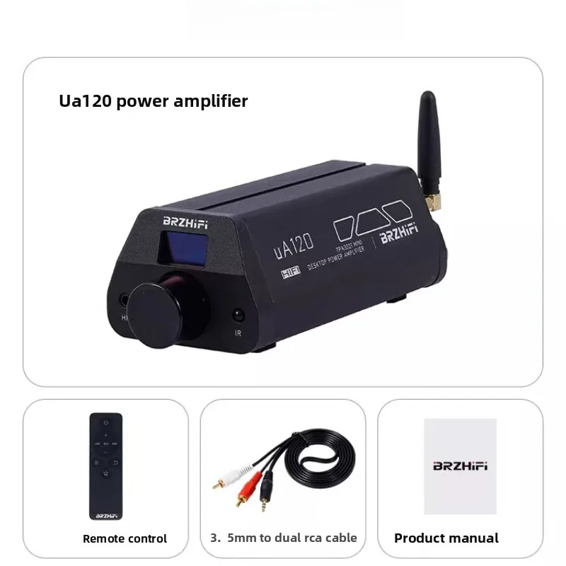 Настольный Hi-Fi цифровой усилитель высокого класса ua120, компактный, для дома, с высококачественным звуком, Bluetooth 5.3 (art.: 3920d8fb02b05) - 3920d8fb02b05
