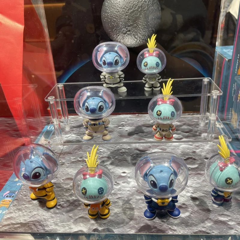 В наличии подлинная Гонконгская серия Disney Astronaut Stitch слепая коробка модные