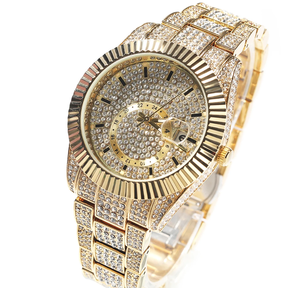 Часы наручные BLING KING Мужские кварцевые люксовые высококачественные деловые
