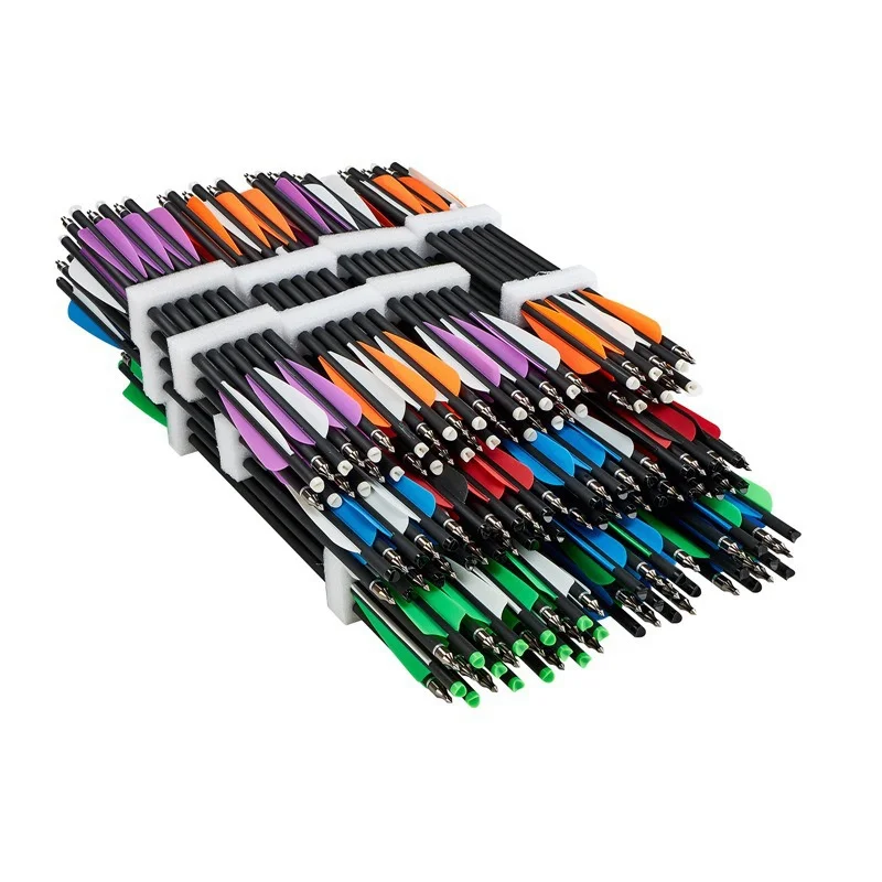 

Customized crossbow arrows, bows and arrows, multi-color 7.5/15/16/18/20/22 inch carbon crossbow arrows