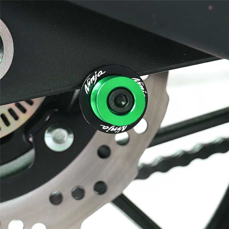 Для Kawasaki Ninja 300 400 400R 650 1000SX 250 R SL ZX6R ZX10R мотоцикл аксессуары M8 M10 Swingarm Spool Slider Stand Screws on.