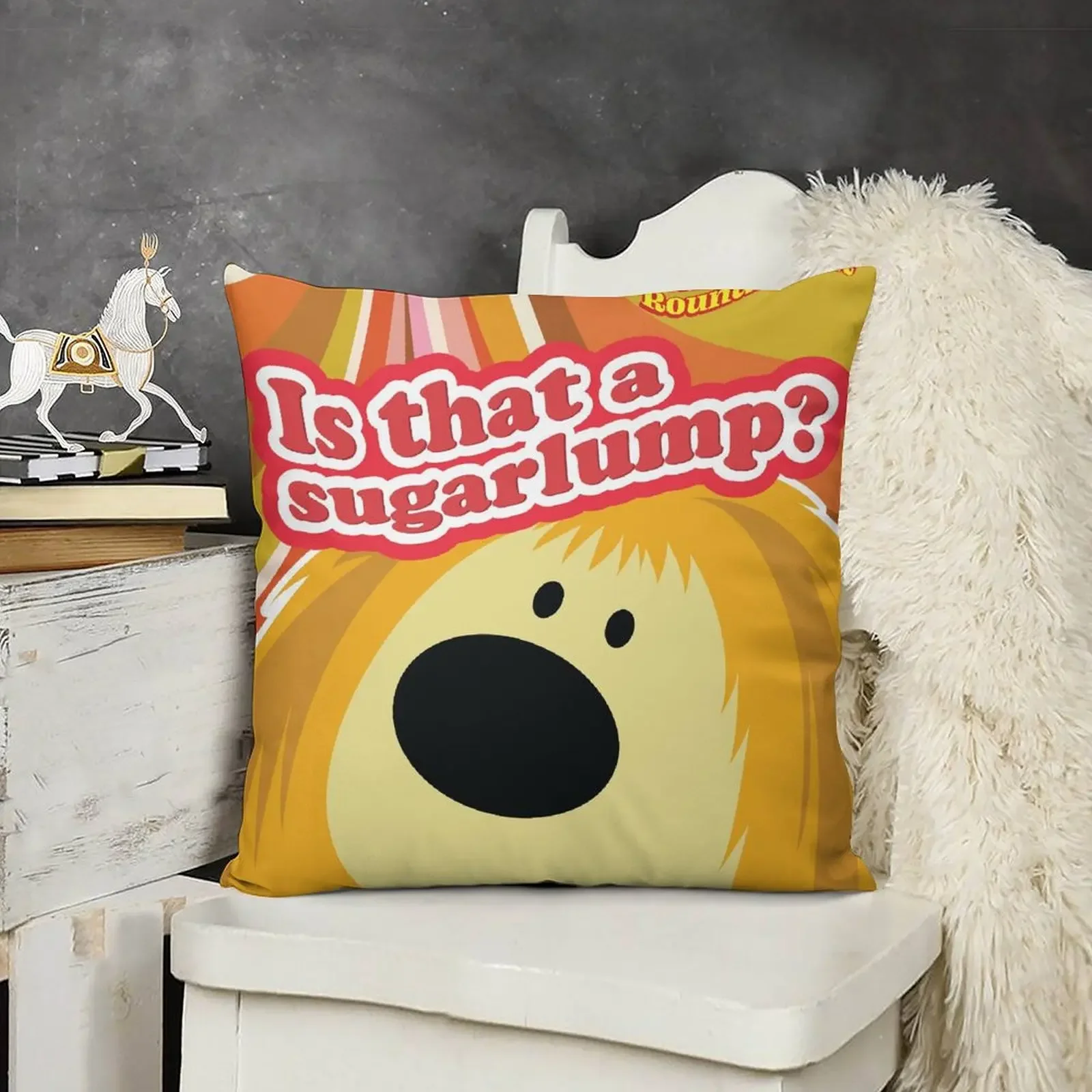 Декоративная подушка Dougal the Dog роскошные диванные подушки рождественские чехлы