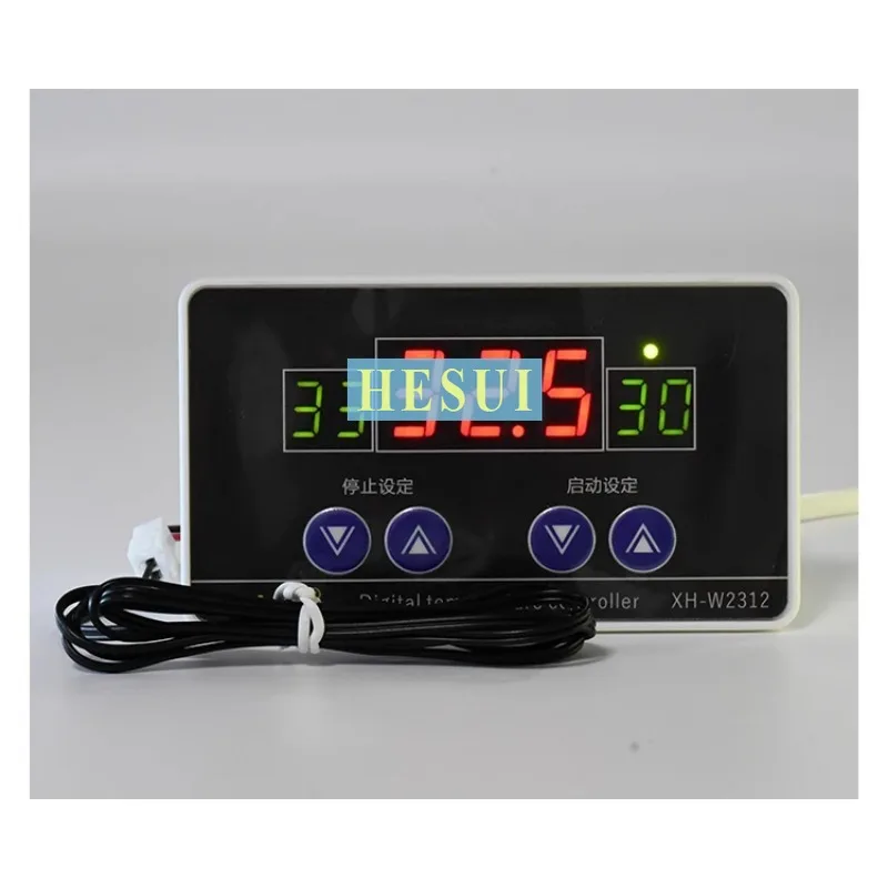 XH-W2312 Встроенный цифровой термостат с тремя дисплеями панель управления