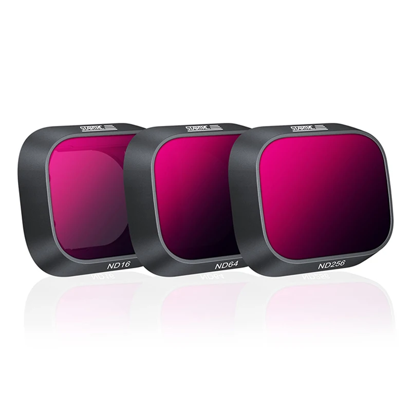 

Фильтр для объектива камеры DJI Mini 3 PRO, градиент GND32, набор из трех предметов, уменьшение светильник ND16/64/256, аксессуары