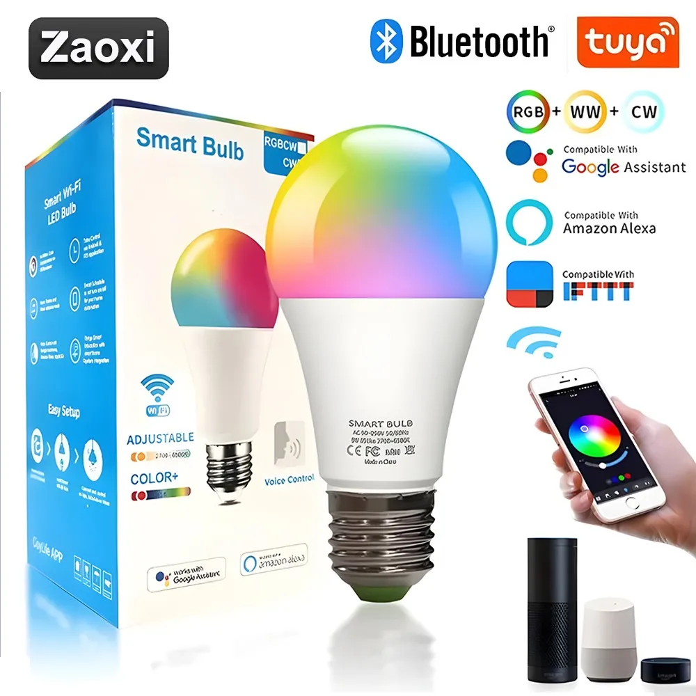 Лампа светодиодная умная Затемняющая 9 Вт E27 220-240 В