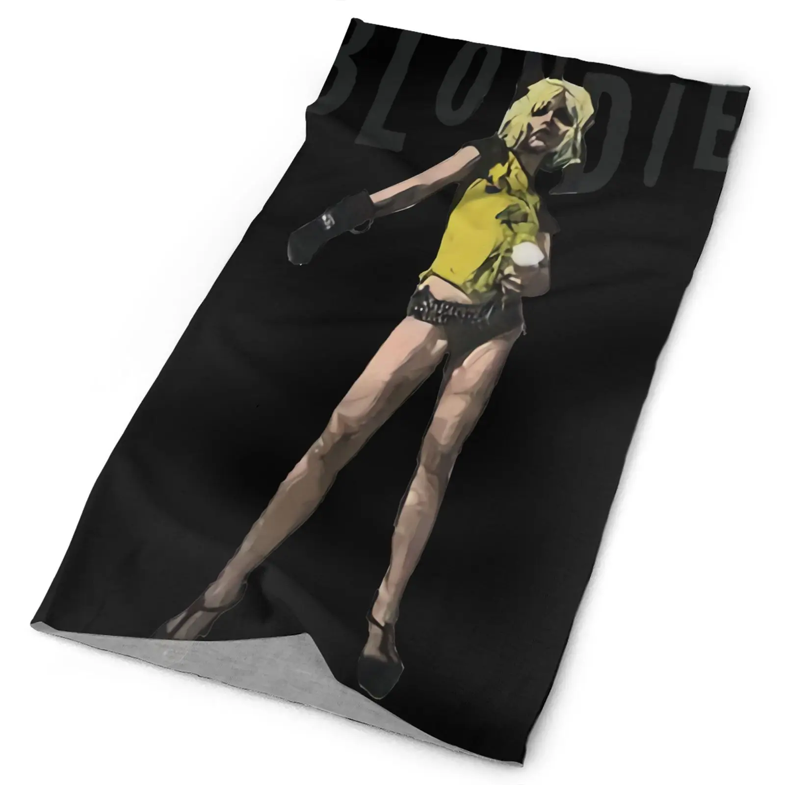 

Blondie Wave 70S All Soft Men's Bandana Head Scarf Buff Mask Bandana With Ears Bandana Man Men's Balaclava Running Accessories