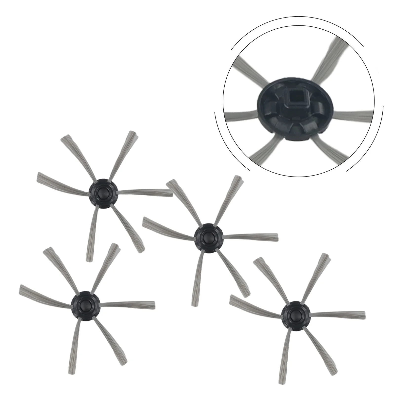 Чистящие боковые щетки для WAP W100 подметальная машина пылесос 4 шт. часть