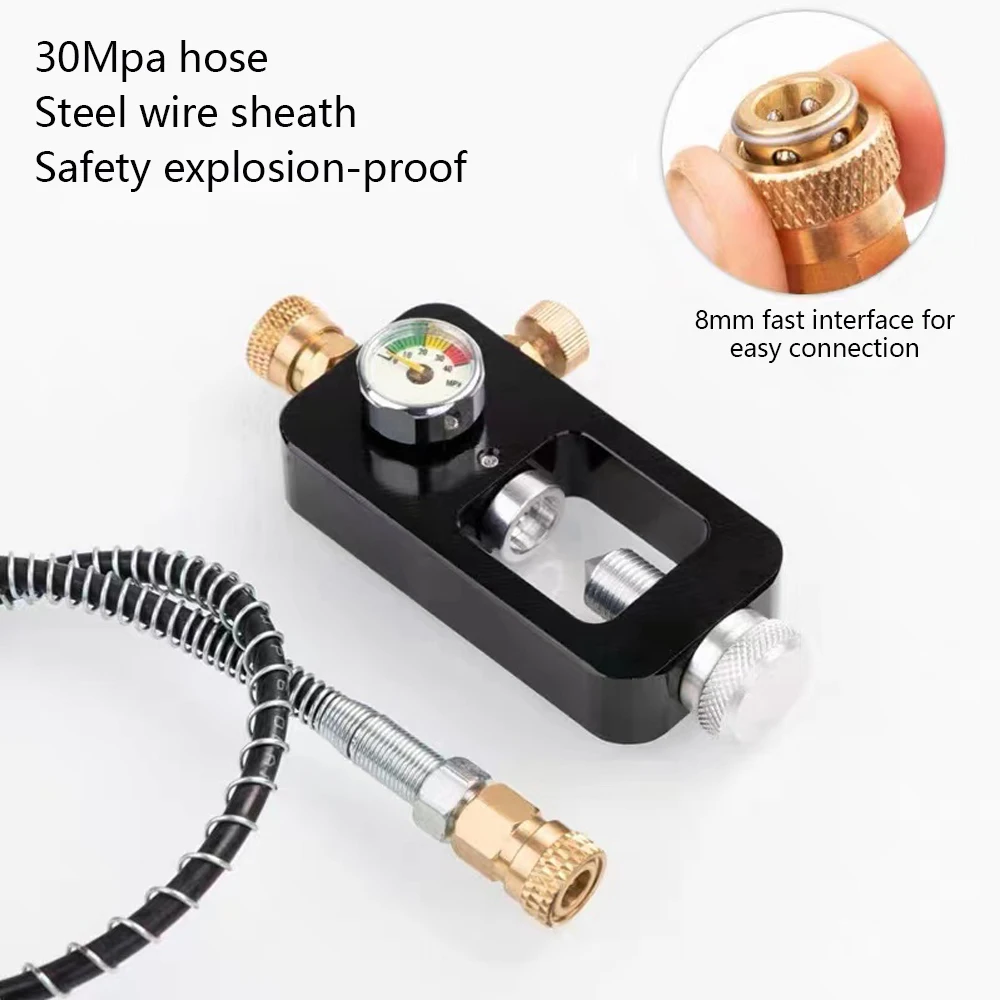 Адаптер для резервуара Акваланга с клапаном 4500 фунтов на квадратный дюйм PCP