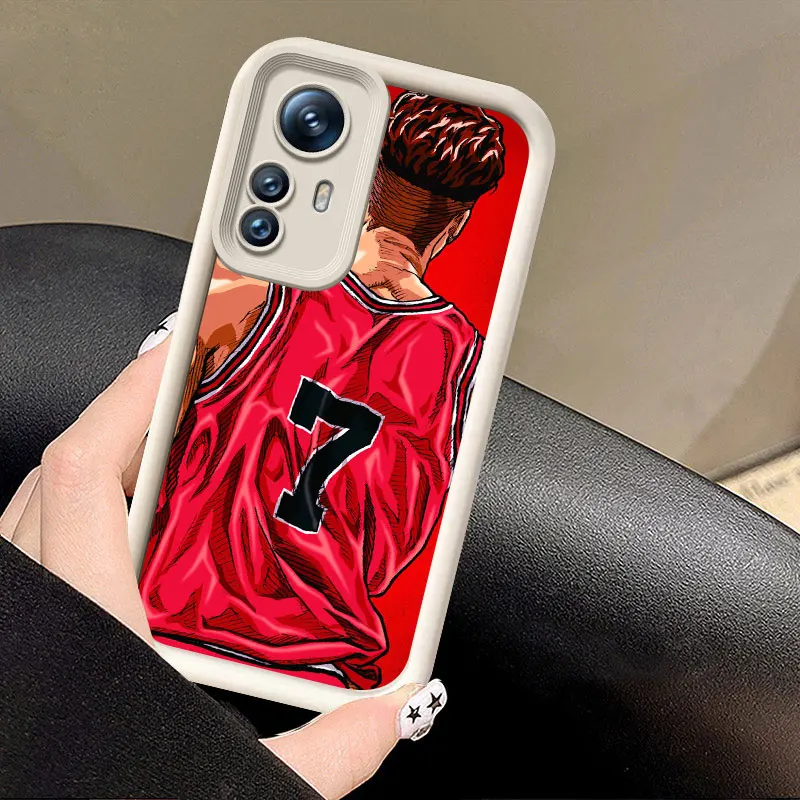 Чехол для телефона Anime SLAM DUNK Xiaomi POCO X3 X4 NFC F3 GT M3 M4 M6 X5 Pro X6 5G C31 C65 F4 F5
