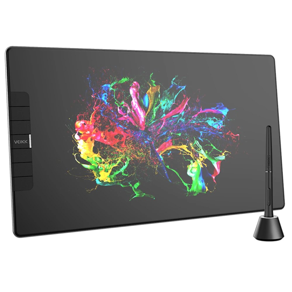 

VEIKK VK1200 Pen Display Drawing Digital Screen with 6 Shortcut Keys 8192 Levels Pressure Sensitivity 5080LPI Resolution