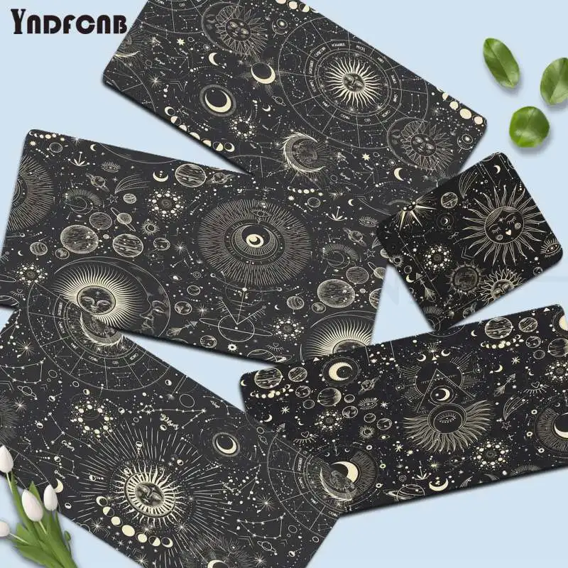 

YNDFCNB Moon Sun Planet My Favorite Beautiful Anime Mouse Pad Mat For Large Edge Locking Speed Version Game Keyboard Pad