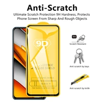 9d transparent screen protectors tempered glass for xiaomi redmi note 10 9 8 pro note 9 10 11 pro 4g 5g protective glass film