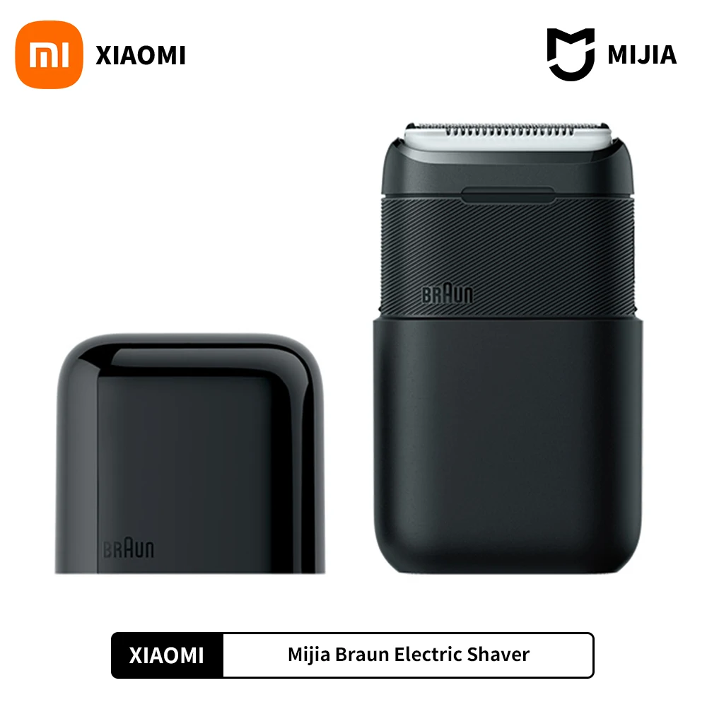 

New Xiaomi Mijia Braun Electric Shaver Razor Portable Wet And Dry Double Shave Waterproof Electric Shaver For Men
