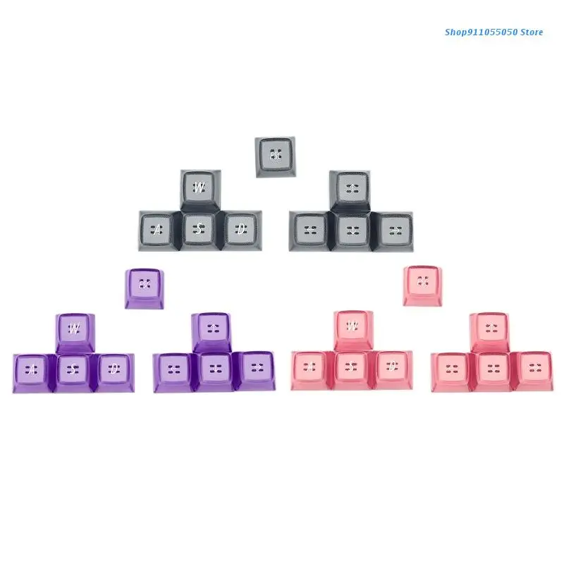9 шт., колпачки для клавиш Esc WASD, для переключателя cherry MX