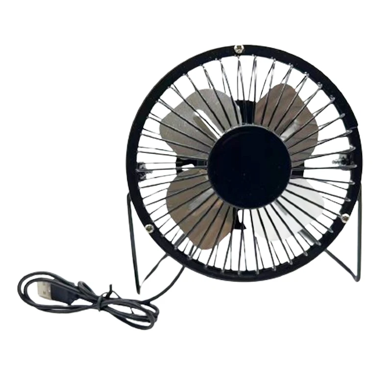 

Вентилятор Настольный бесшумный, 4 дюйма, USB, Поворот на 360 градусов