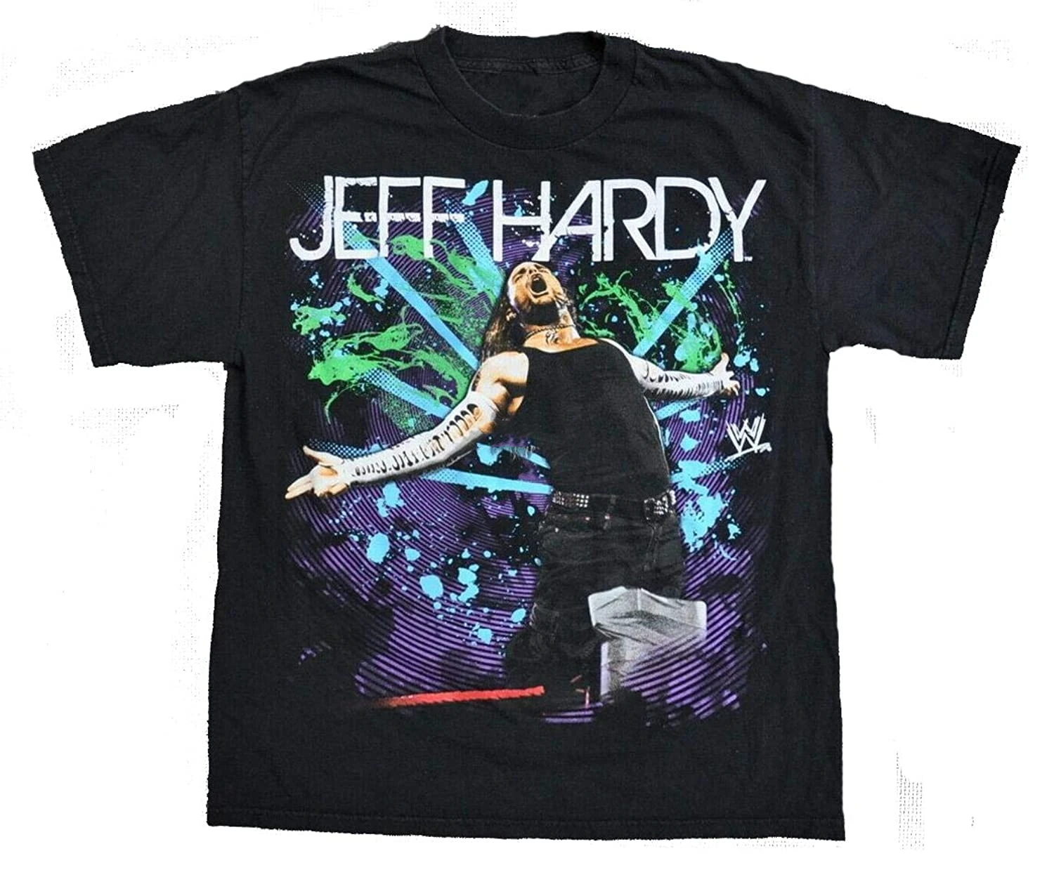 

Vintage Style Jeff Hardy Shirt Gift Tee For Men Women Unisex Tee Longsleeve Sweatshirt Hoodie Black
