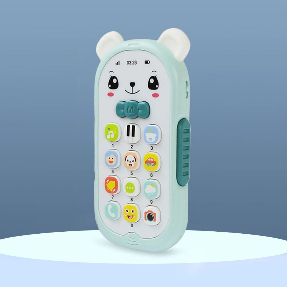

Creative Cute Baby Phone Toy Early Educational Multifunctional Mini Phone Toy Cartoon Gifts Interesting for Children Kids Infant