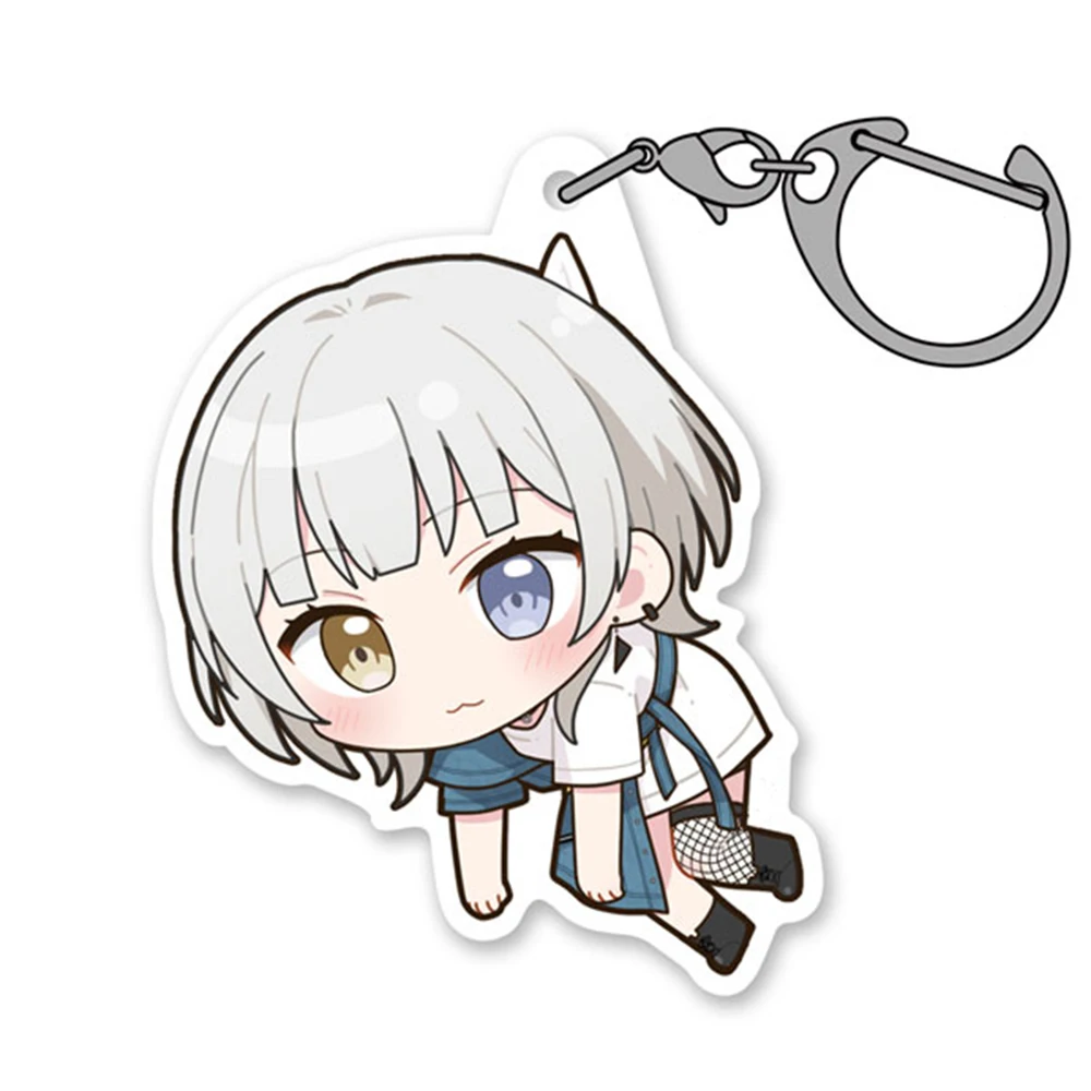 Фото Акриловый брелок BanG Dream! Это MyGO! Забавный мультяшный брелок-подвеска для сумки, креативный шарм для школьного рюкзака, брелок для ключей от машины, подарок для друга №5